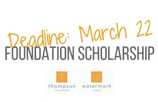 Thompson Foundation scholarship